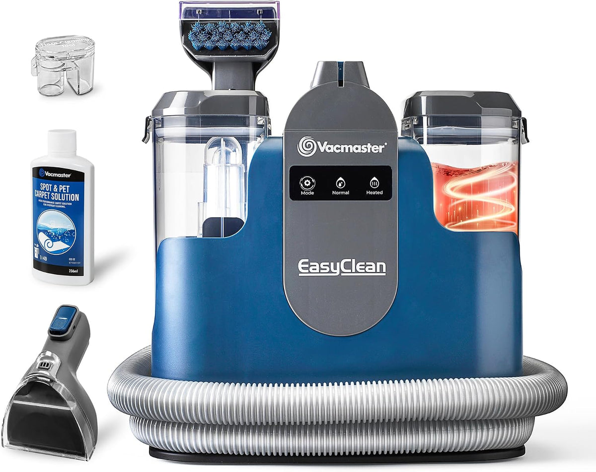 Vacmaster Tapijtreiniger SCC1201H 500 W verwarmde waszuiger bekledingsreiniger, voor tapijt waszuiger, voor bekleding & autovlekken bankreiniger