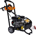 Queeucaer Hogedrukreiniger, 7,5 pk, met 5 sproeiers (handbediend), benzine, oppervlaktereinig, motor, professionele set, industrie, stoomstraler