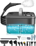 mecmic Stoomreiniger, voor thuis - 1600 ml watertank 15s warmte-up draagbare stoomboot, 2500 W, 6 niveaus verstelbaar, 45PSI, 300 ° F Stoom