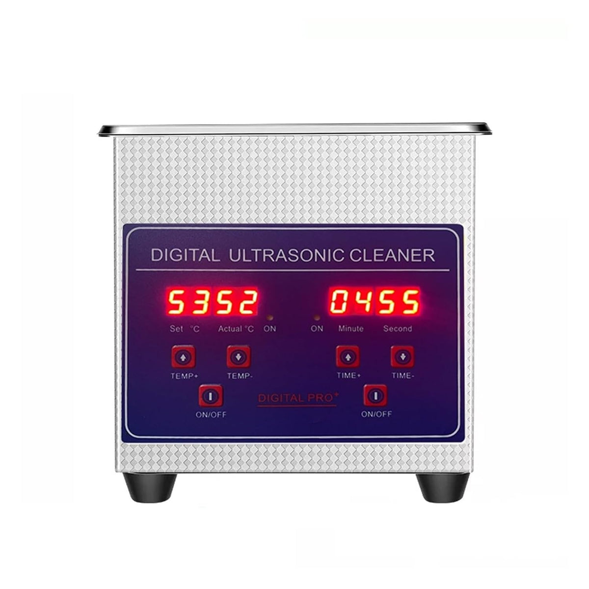 Dmete Ultrasone reiniger 1.3L Capaciteit Reinigingsmachine Ontvetten Hardware