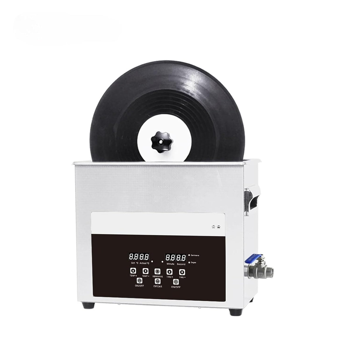 Korobie Ultrasone reiniger, Vinyl Records Industriële Ultrasone Reiniger Volautomatische Reinigingsmachine Glasreinigingsmachine