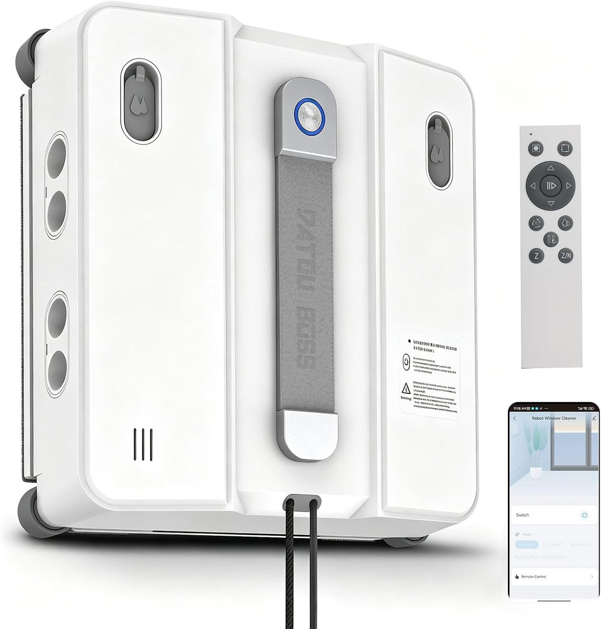 Datouboss Raamreiniger Raamreinigingsrobot, met app en afstandsbediening