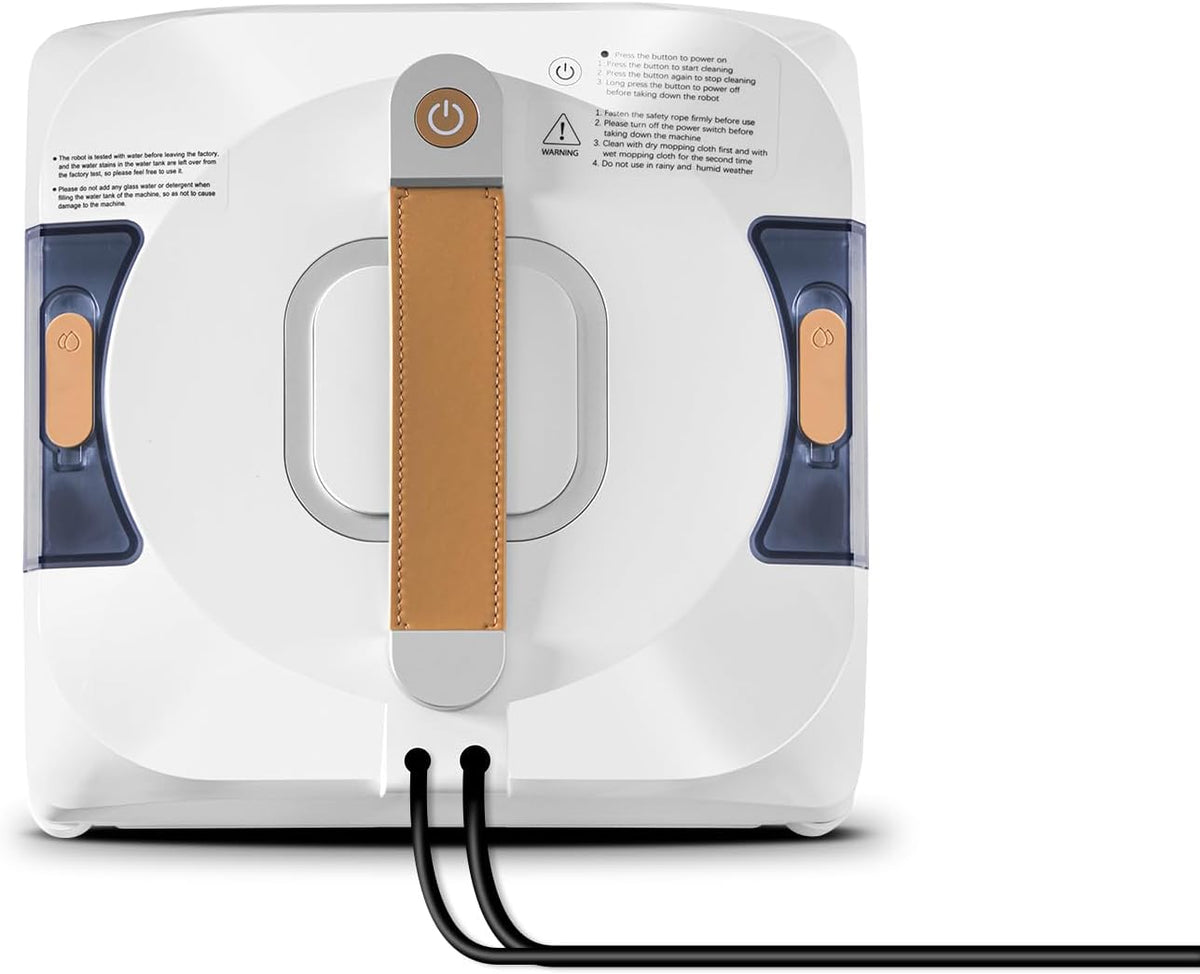 jnerkert Raamreiniger Dual Spray Raamreinigingsrobot, met 110 ml Dual Tank, Dual Side Spray Raamreinigingsrobot, intelligente raamzuiger, hoge ramen