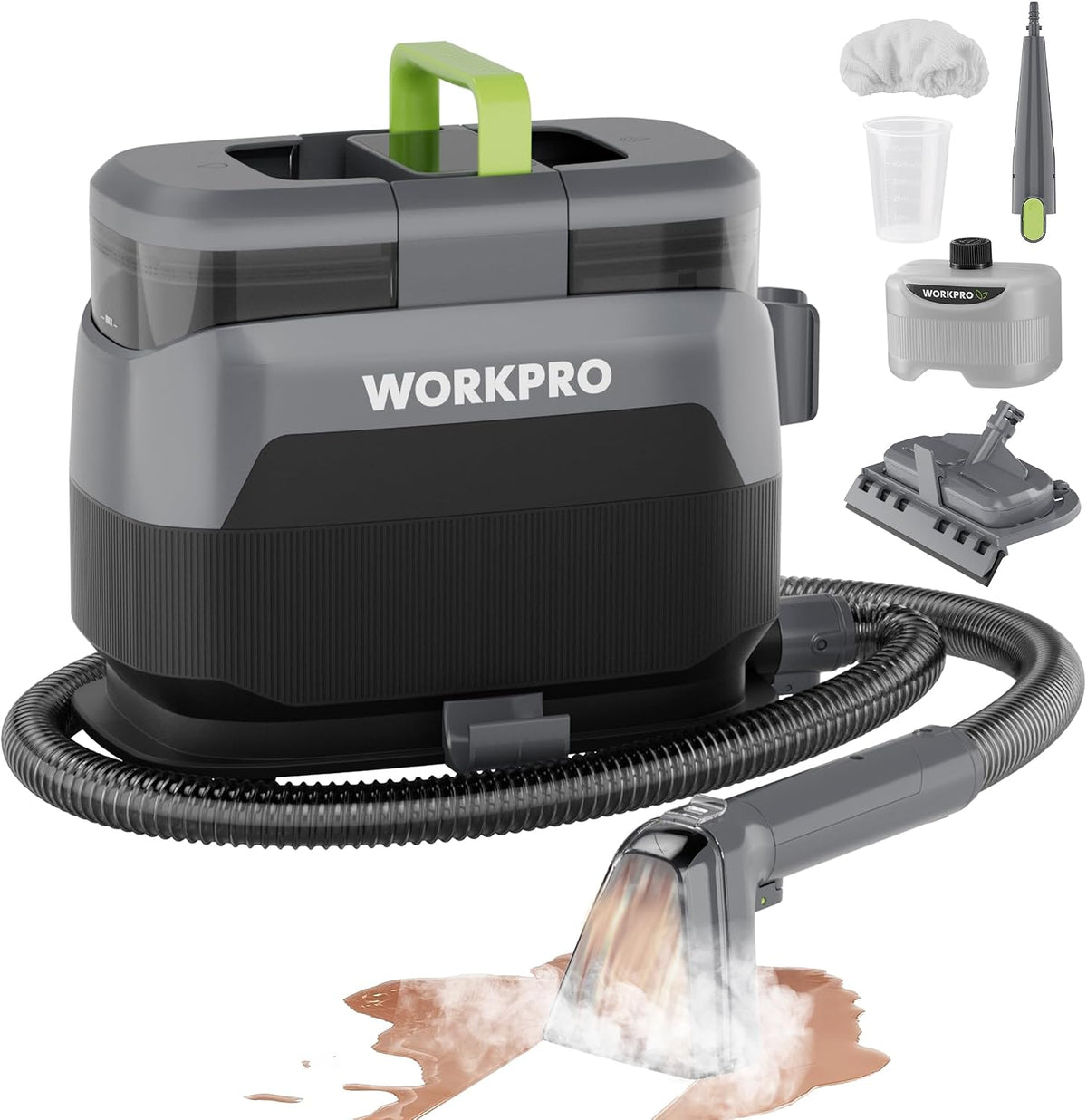 Stoomreiniger Workpro 4-in-1, voor tapijt en meubelstof
