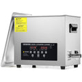 Reiniging Creworks Ultrasoonreinigingsapparaat, 10 l, timer, roestvrij staal, met verwarming, voor tandprothesen, sieraden, brillen, met knoppen