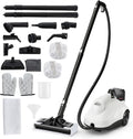Fantask Stoomreiniger 2000 W, stoomdruk: max. 5 bar, tank: 1,8 l, oppervlaktevermogen: 108 m2, temperatuur: tot 160 °C, met 29 accessoires en wielen